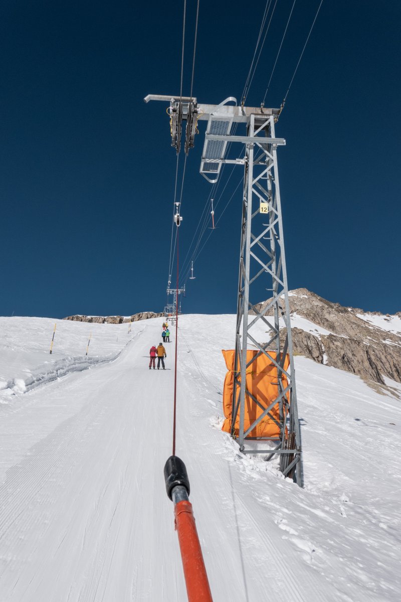 Zweiseilschlepplift auf der Belalp