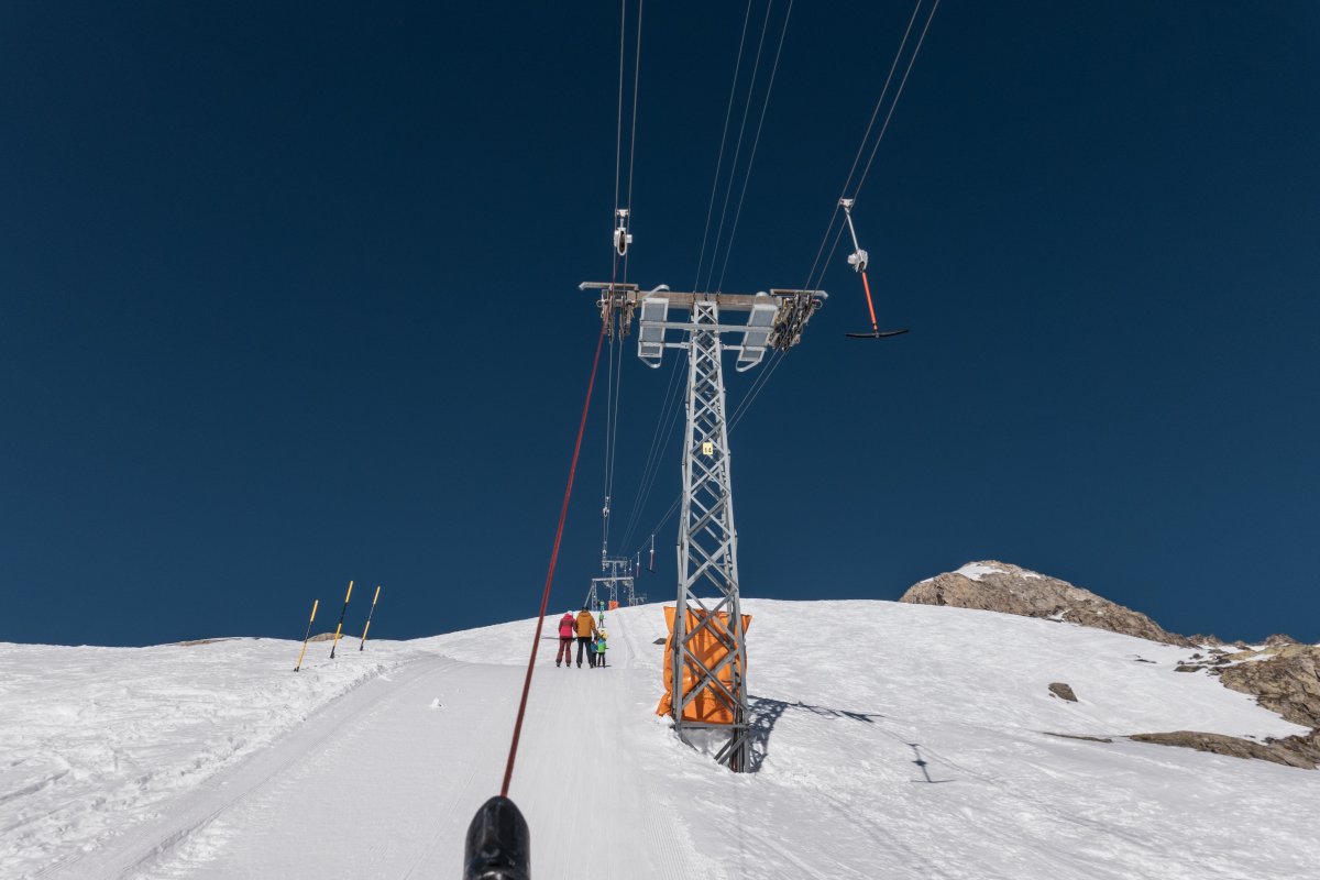 Zweiseilschlepplift auf der Belalp