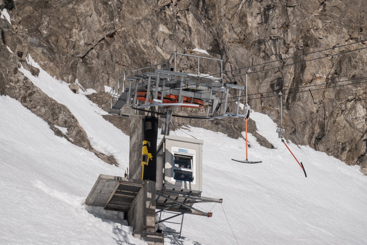Bergstation des Schlepplifts Hohstock