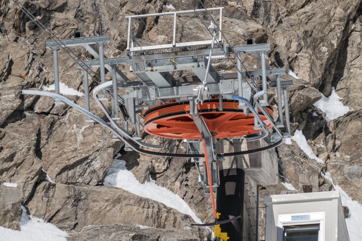 Bergstation des Schlepplifts Hohstock