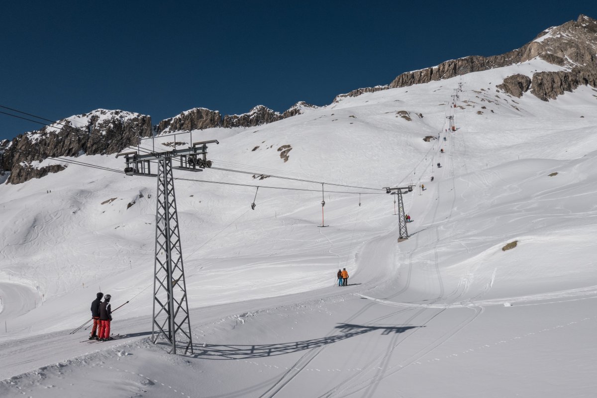 Zweiseilschlepplift auf der Belalp