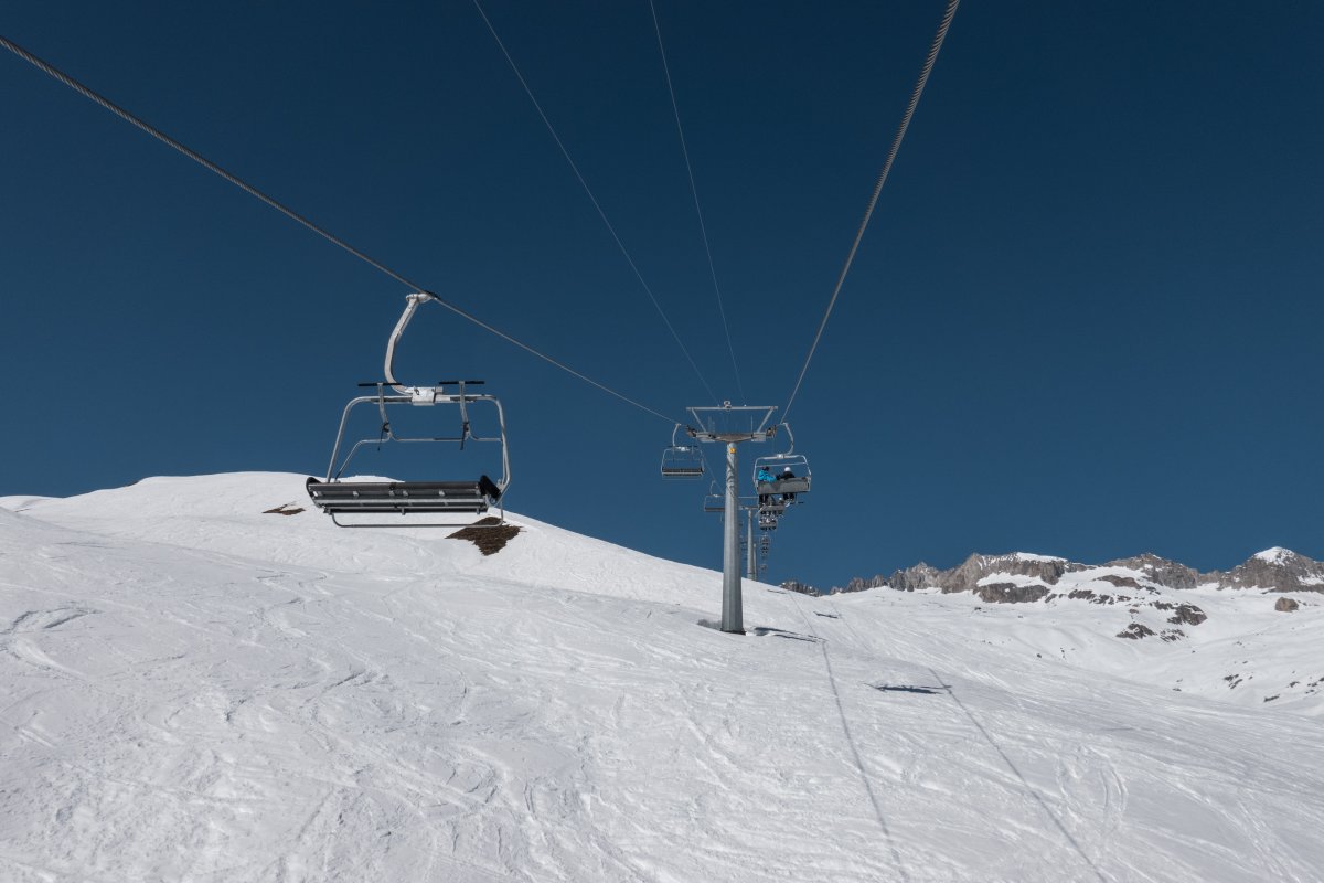 Sesselbahn Bruchegg-Schönbiel, März 2022
