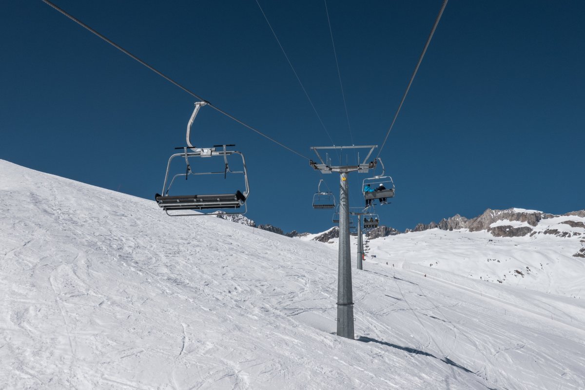 Sesselbahn Bruchegg-Schönbiel, März 2022