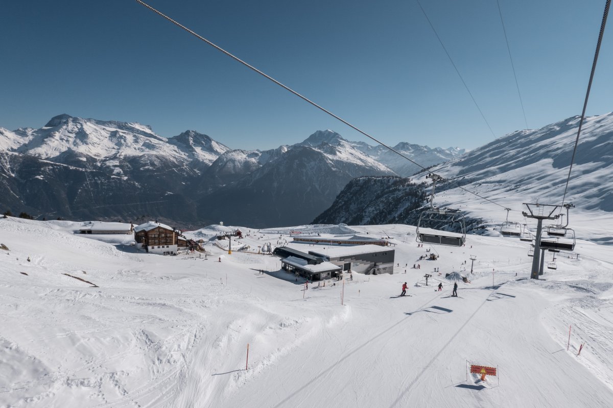 Sesselbahn Kelchbach-Schönbiel, März 2022