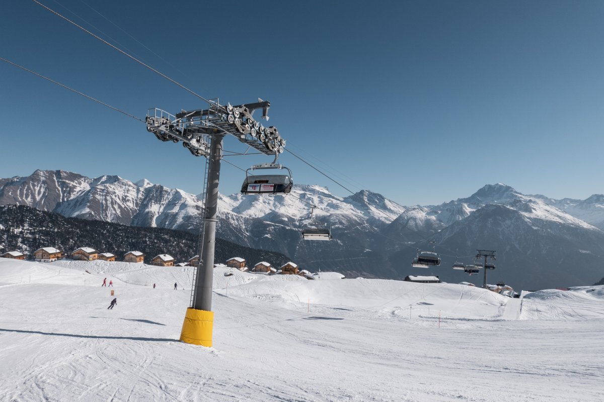 Sesselbahn Sparrhorn, März 2022