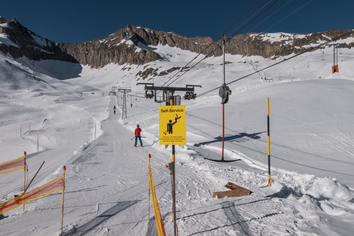 Schlepplift Hohstock, März 2022