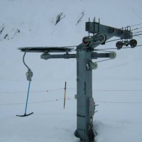 Talstation des Schlepplifts Stafel, April 2006