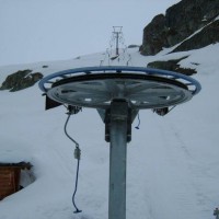 Talstation des Schlepplifts Lüsga, April 2006