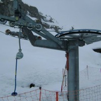 Talstation des Schlepplifts Lüsga, April 2006