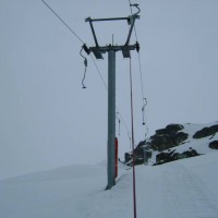 Schlepplift Lüsga, April 2006