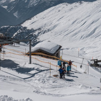 Talstation des Schlepplifts Hohstock, März 2022