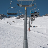 Sesselbahn Bruchegg-Schönbiel, März 2022