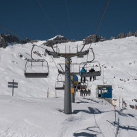 Sesselbahn Bruchegg-Schönbiel, März 2022
