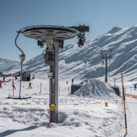 Bergstation des Schlepplifts Stafel, März 2022