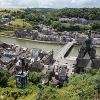 Luftseilbahn Citadelle de Dinant, Juni 2024
