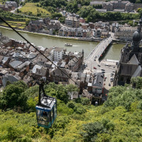 Luftseilbahn Citadelle de Dinant, Juni 2024