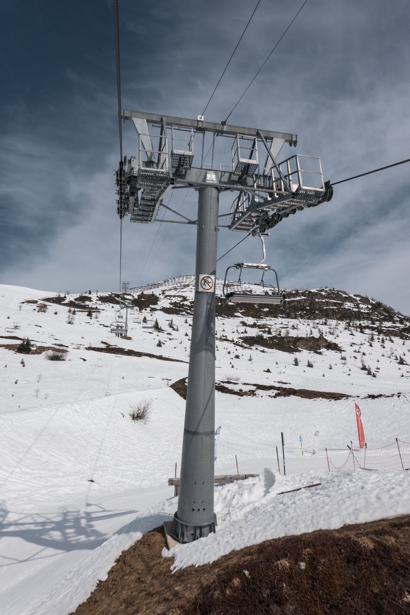 Sesselbahn Richinen-Furgglti, März 2022
