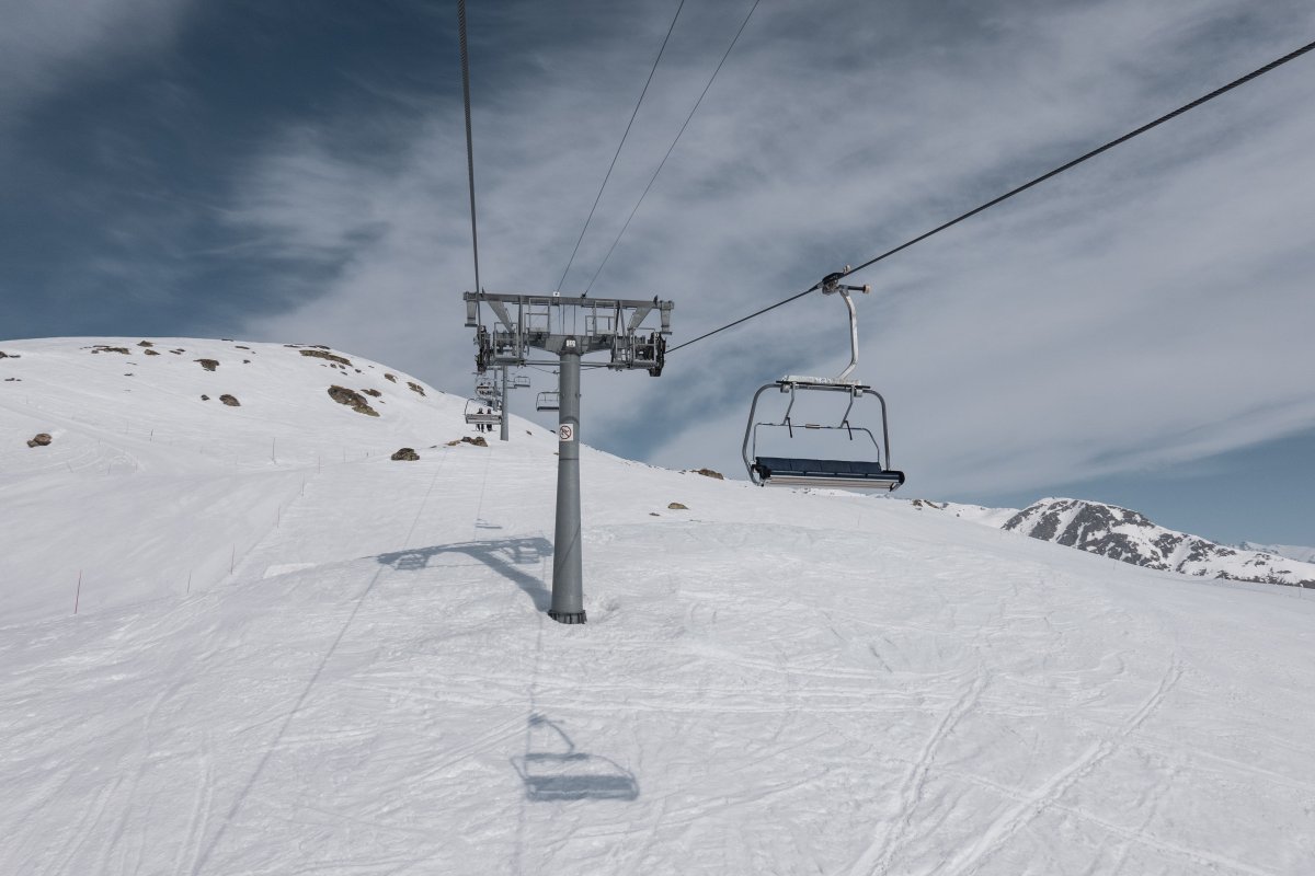 Sesselbahn Richinen-Furgglti, März 2022