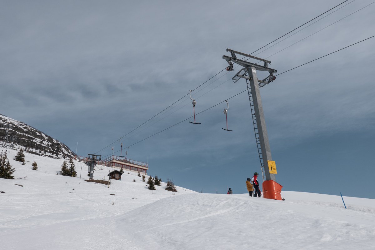 Schlepplift Matten, März 2022
