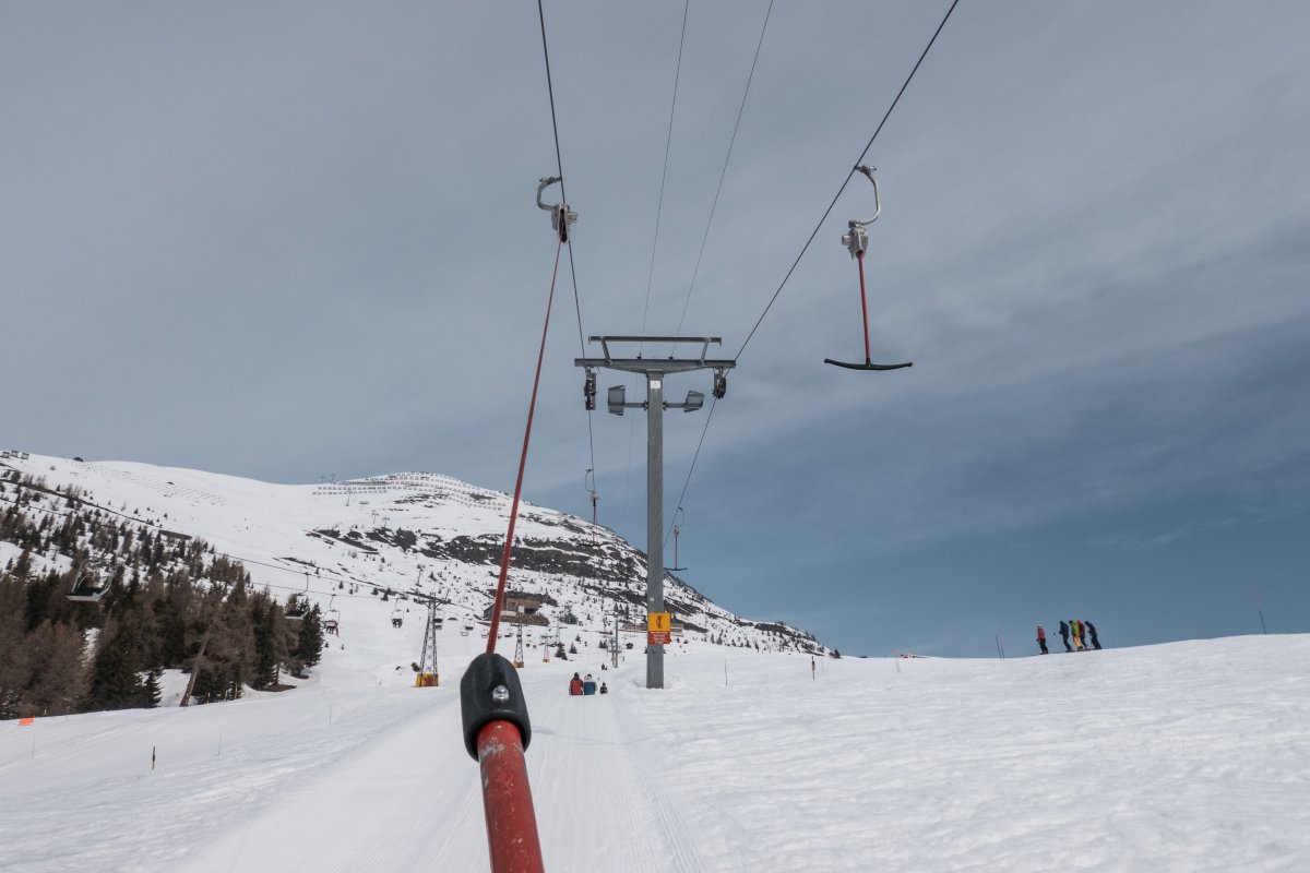 Schlepplift Matten, März 2022