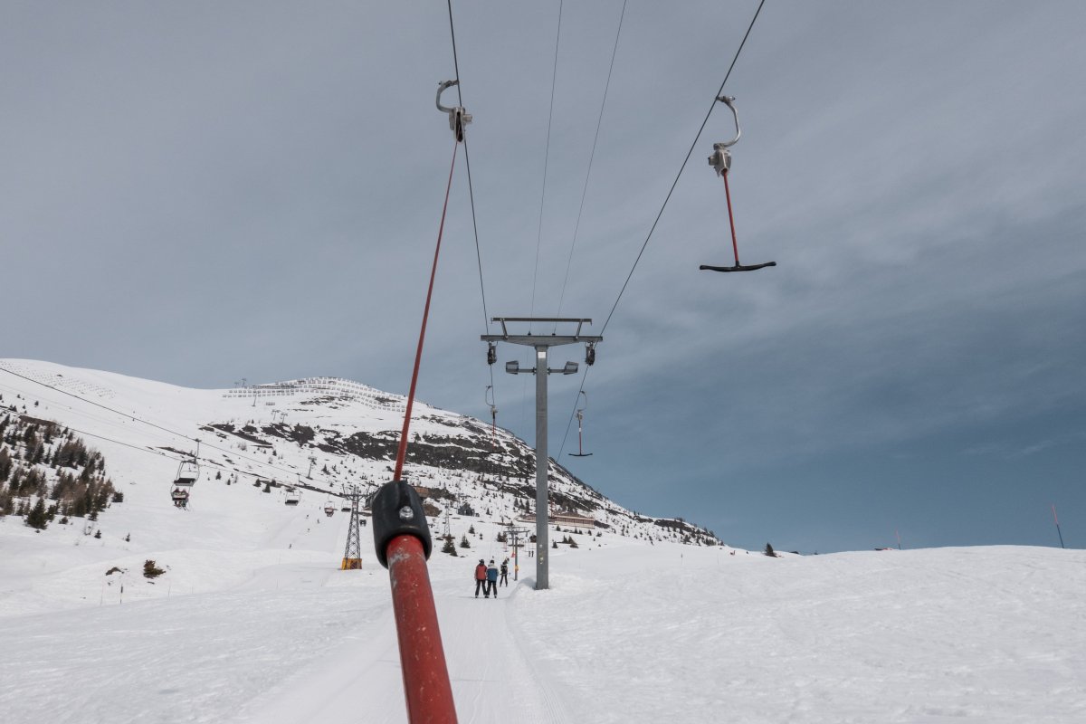 Schlepplift Matten, März 2022