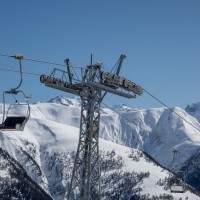 Sesselbahn Bellwald-Richinen, April 2018