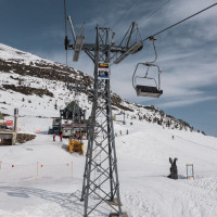 Sesselbahn Bellwald-Richinen, März 2022