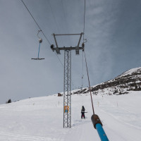 Schlepplift Fleschen, März 2022