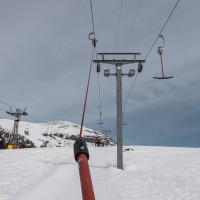 Schlepplift Matten, März 2022