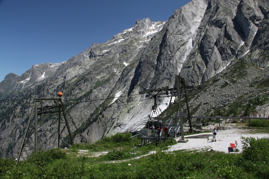 Luftseilbahn Pranzaira-Albigna, Juli 2010