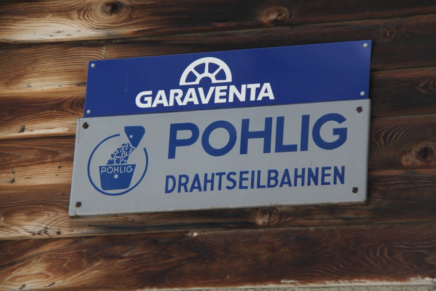 Erbaut wurde die Bahn nach Murtaira kurioserweise von Pohlig, Juli 2010