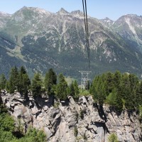 Luftseilbahn Pranzaira-Albigna, Juli 2010
