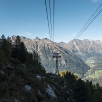 Luftseilbahn Pranzaira-Albigna, September 2023