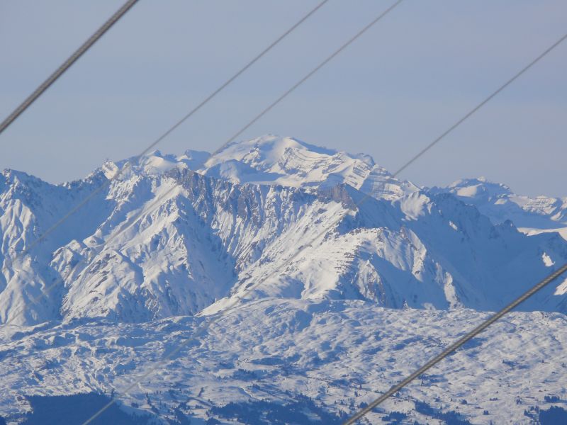 Tödi von der Alp Darlux gesehen, Dezember 2007