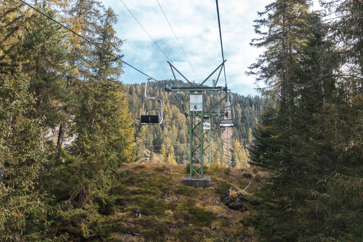 Sesselbahn Bergün-Darlux, Oktober 2020