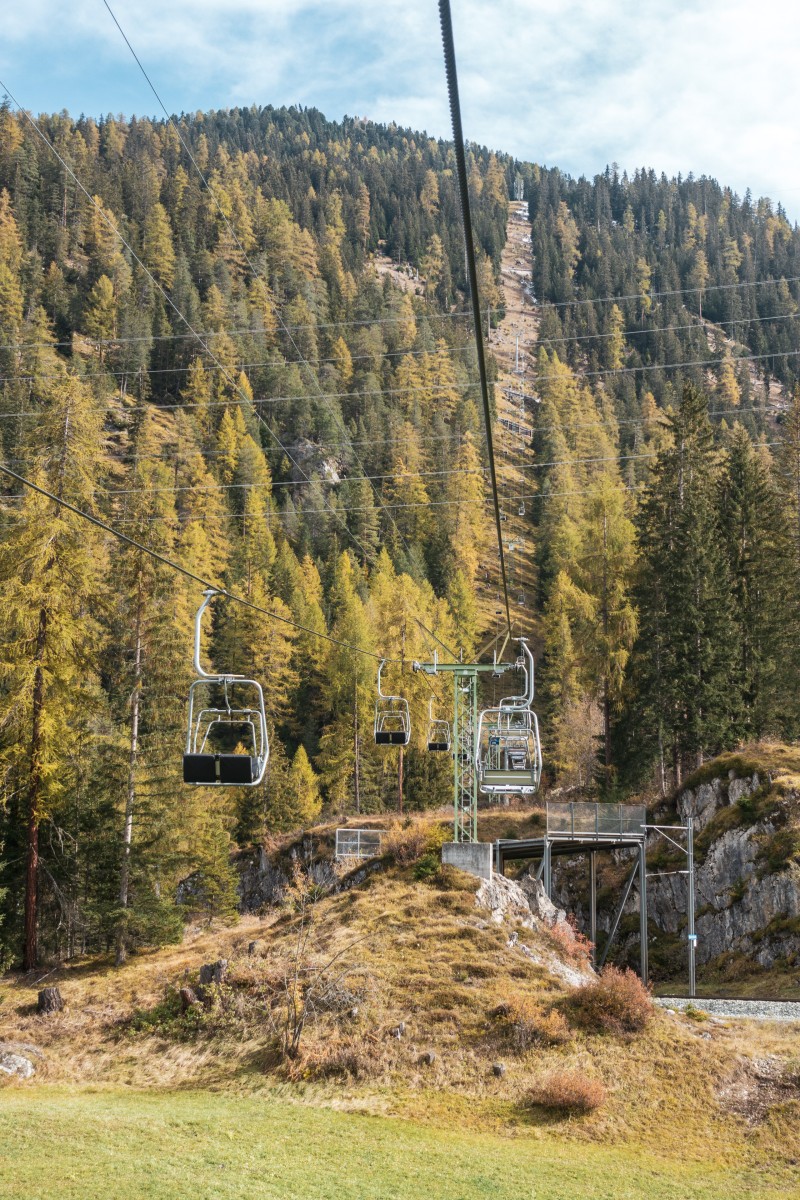 Sesselbahn Bergün-Darlux, Oktober 2020