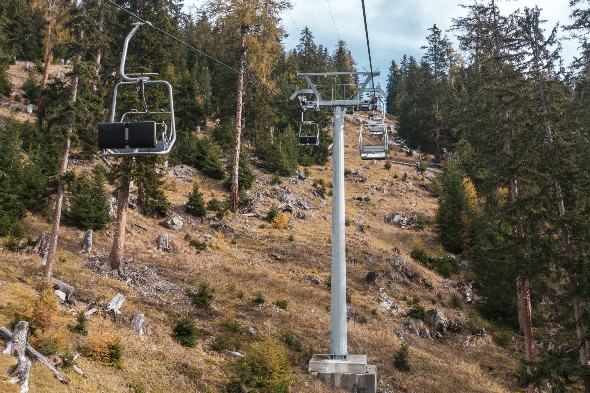 Sesselbahn Bergün-Darlux, Oktober 2020