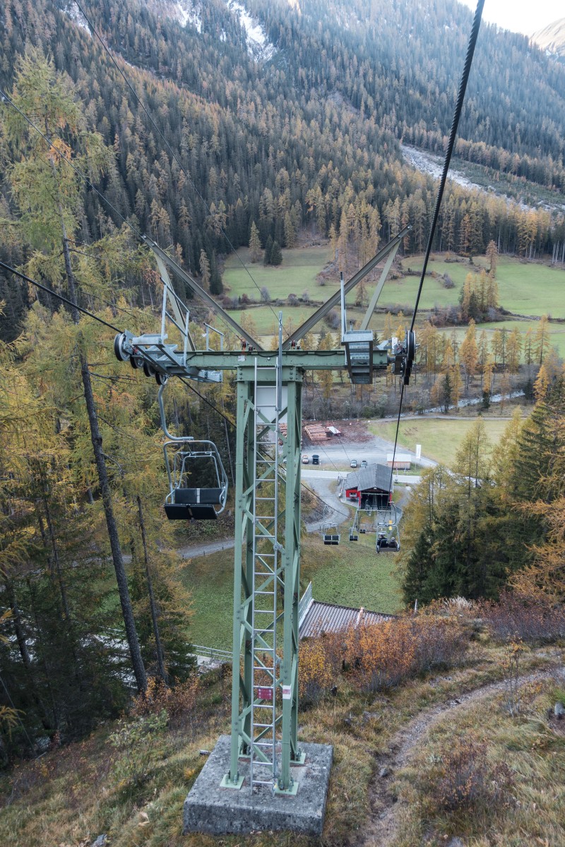 Sesselbahn Bergün-Darlux, Oktober 2020