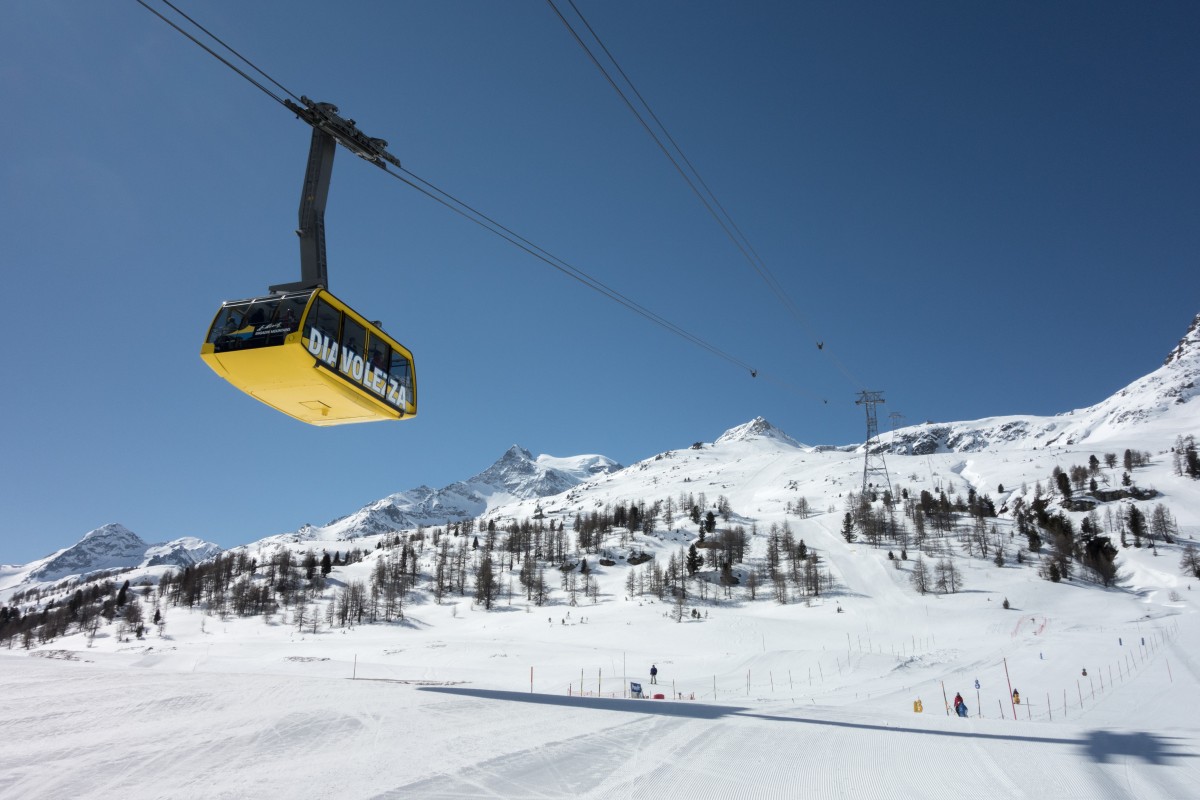 Luftseilbahn Bernina - Diavolezza