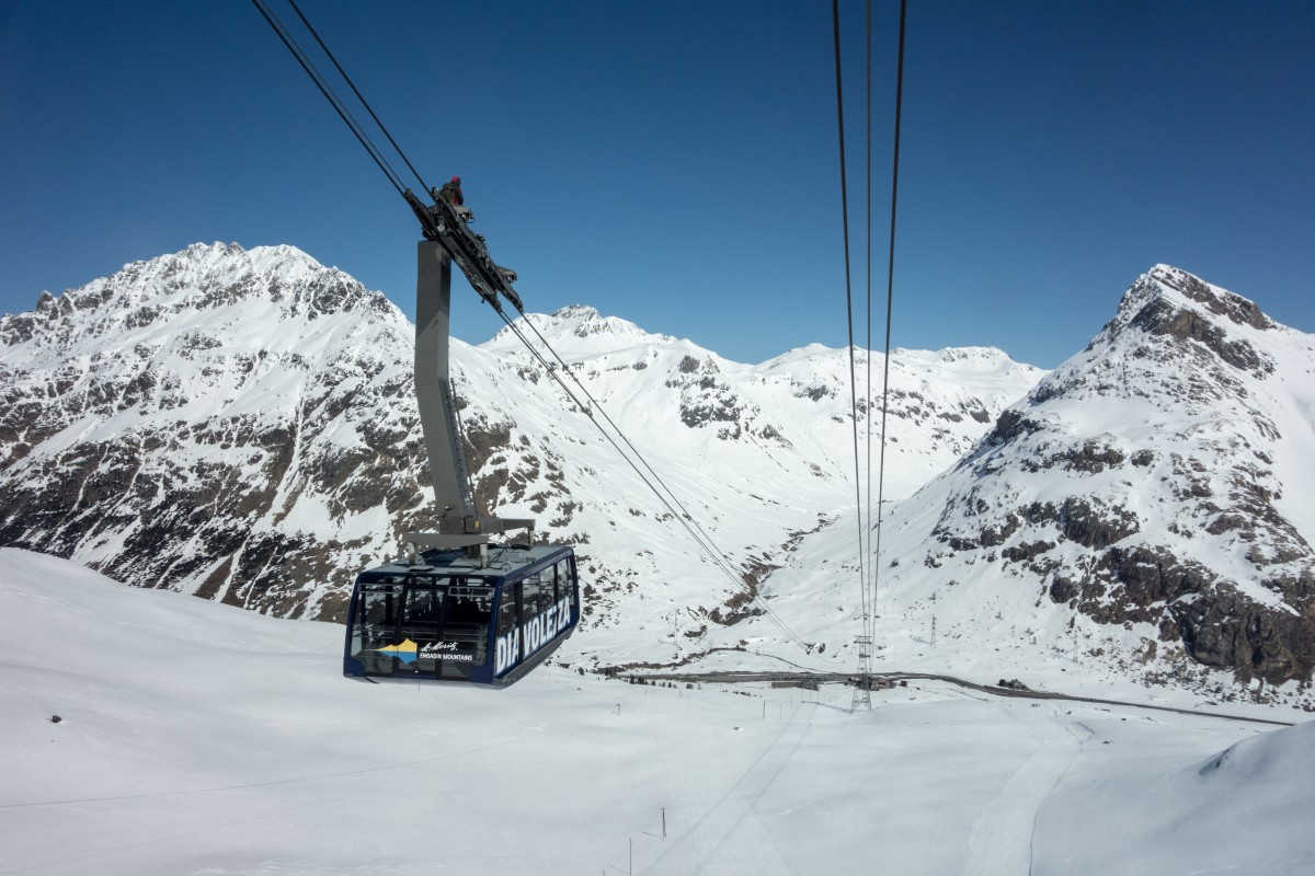 Luftseilbahn Bernina - Diavolezza