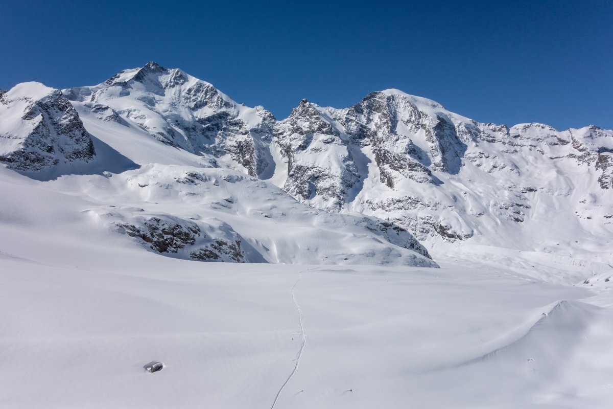 Persgletscher an der Diavolezza, März 2019
