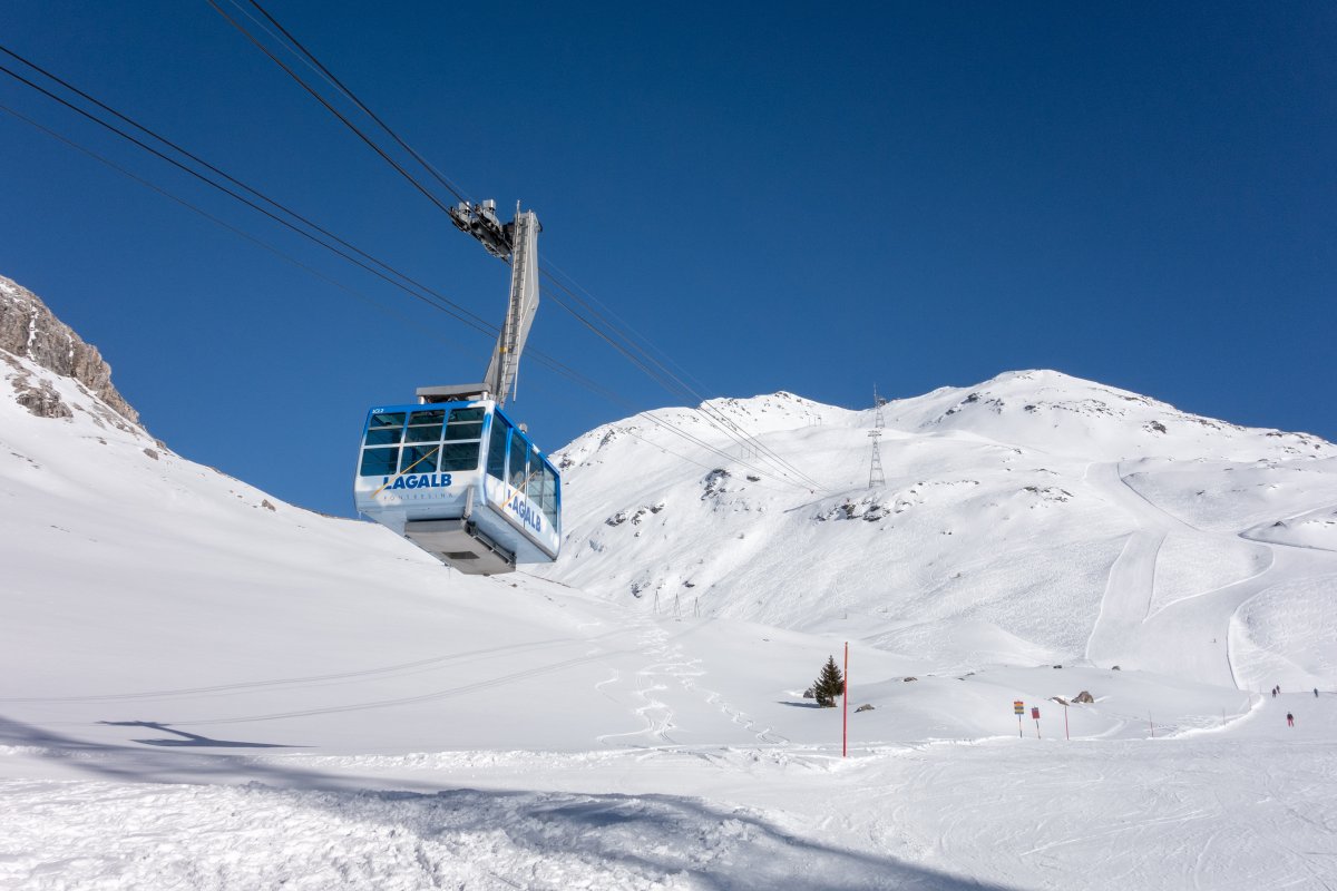 Luftseilbahn Bernina-Piz Lagalb
