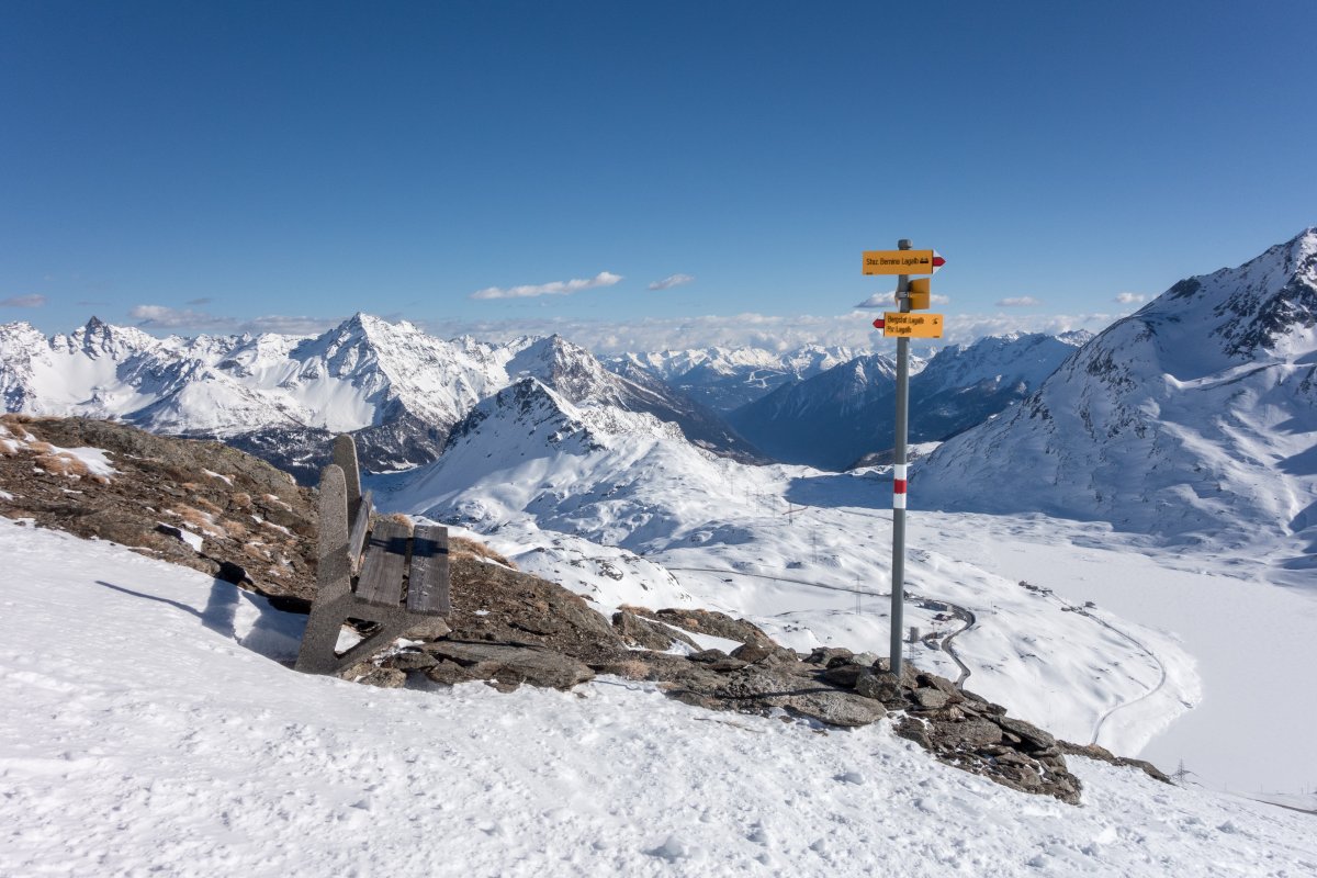 Am Piz Lagalb, März 2019