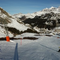 Schlepplift Bivio-Cuolmens, Dezember 2013