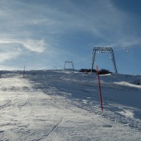 Schlepplift Bivio-Cuolmens, Dezember 2013