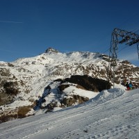 Schlepplift Bivio-Cuolmens, Dezember 2013