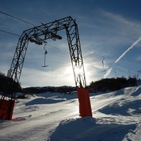 Schlepplift Bivio-Cuolmens, Dezember 2013