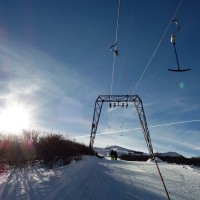 Schlepplift Bivio-Cuolmens, Dezember 2013