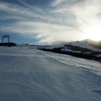 Schlepplift Bivio-Cuolmens, Dezember 2013