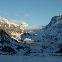 Julierpass, Dezember 2013